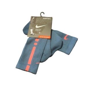 New Nike Elite Size Small Basketball Crew Socks SX4586 488 #BB101